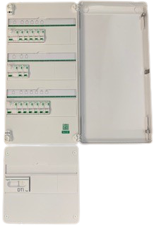 TAMC 3R AVEC COF. RJ ET PORTES2ID AC + 1ID A + 13 P+N +COFRJ